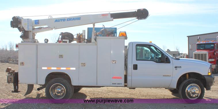 image for item K7143 2004 Ford F550 XL service truck