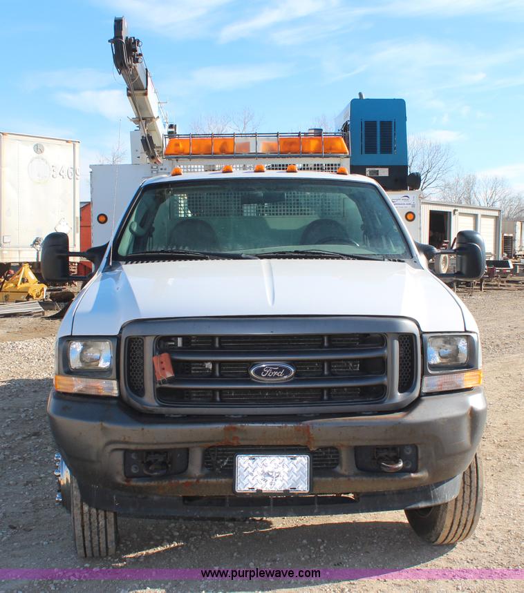 image for item K7143 2004 Ford F550 XL service truck