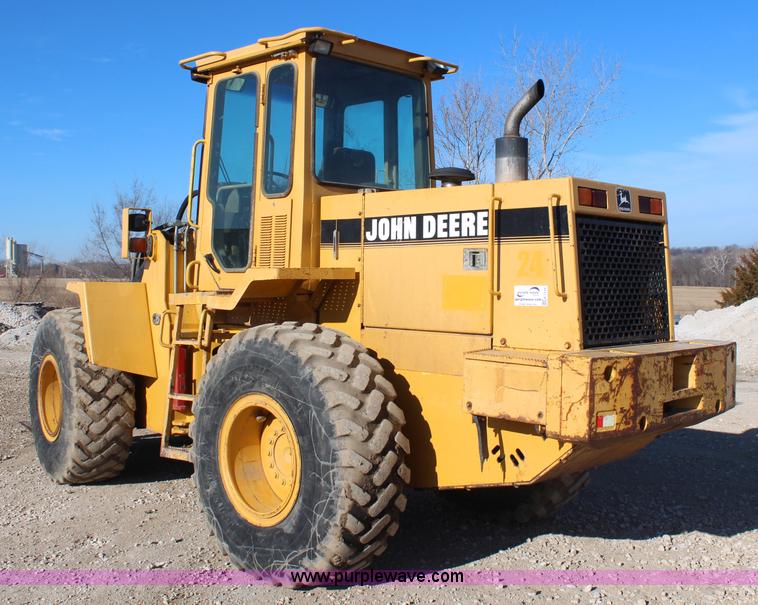 image for item K7144 1997 John Deere 544G TC wheel loader