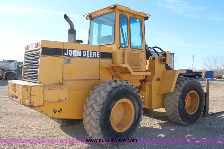 image for item K7144 1997 John Deere 544G TC wheel loader