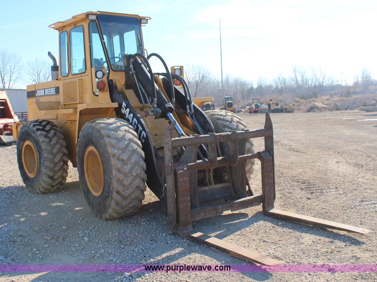 image for item K7144 1997 John Deere 544G TC wheel loader