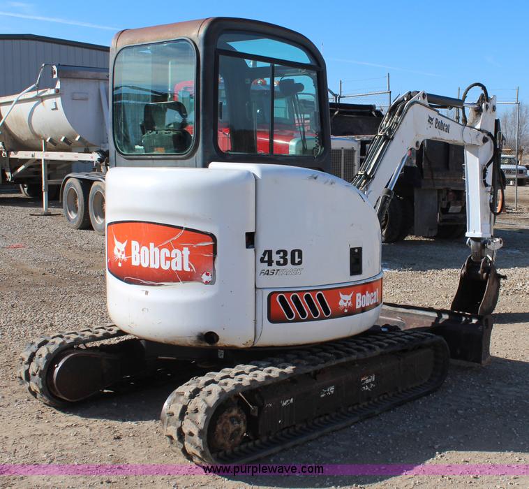 image for item K7149 2005 Bobcat 430HAG compact excavator