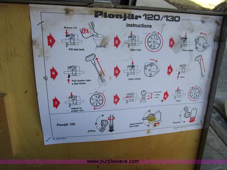 image for item BA9379 1999 Poinjar 120 drill