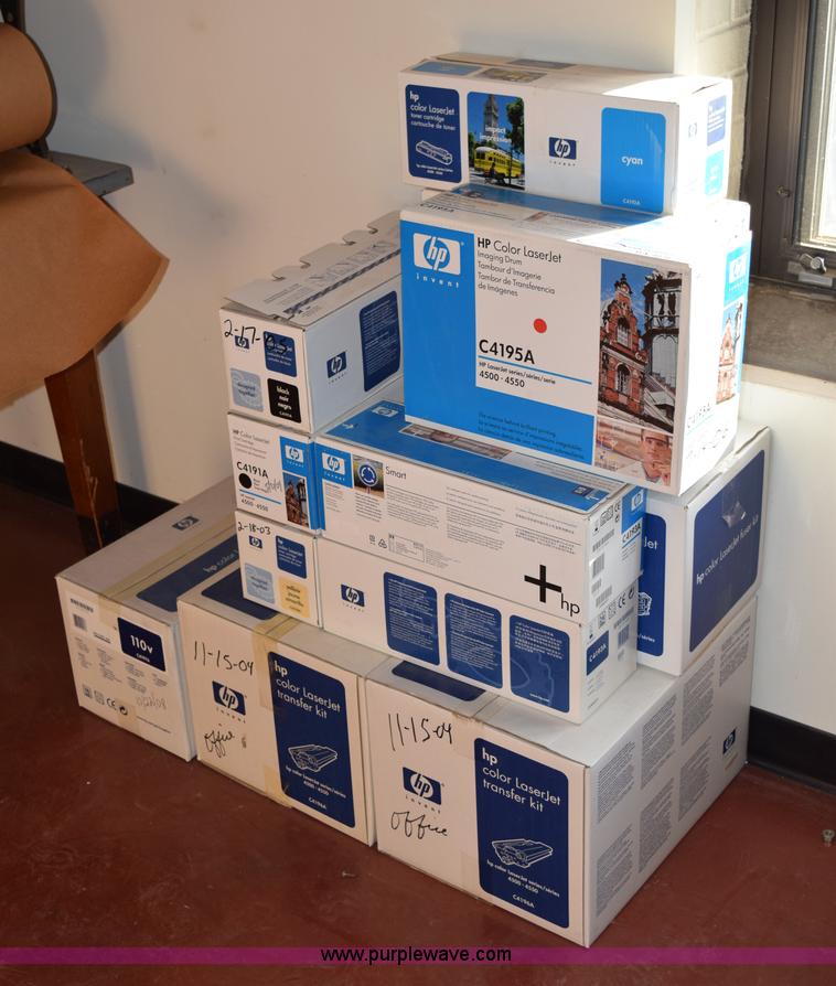 image for item BA9838 Assorted HP printer cartrides