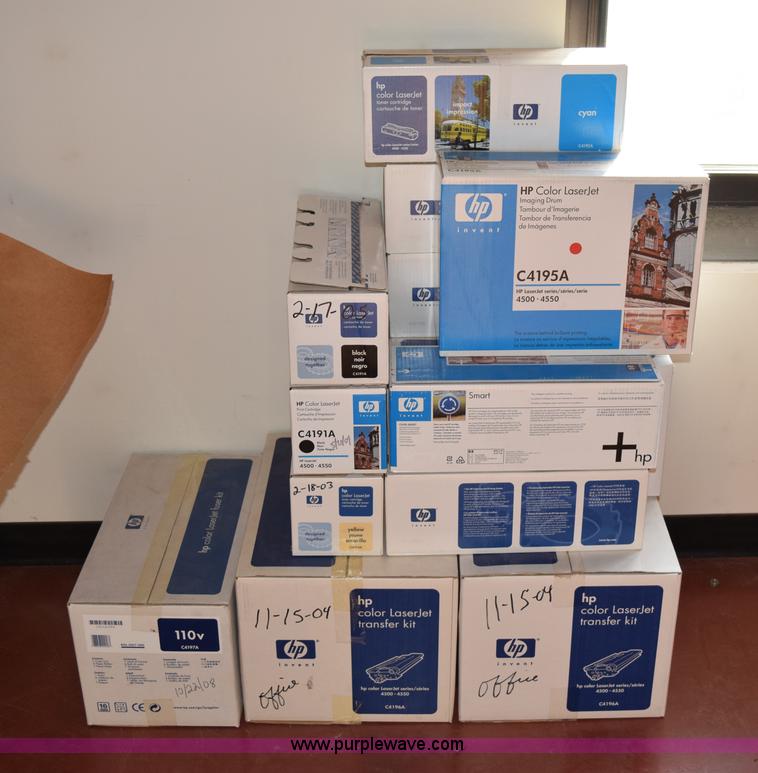 image for item BA9838 Assorted HP printer cartrides