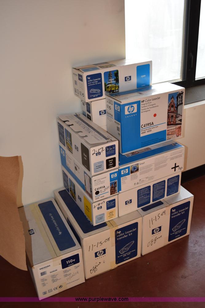 image for item BA9838 Assorted HP printer cartrides