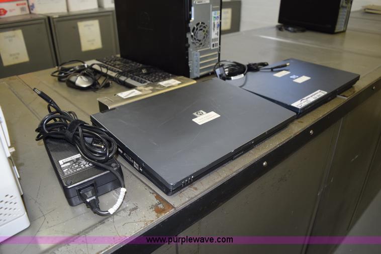 image for item BA9843 (2) HP laptops