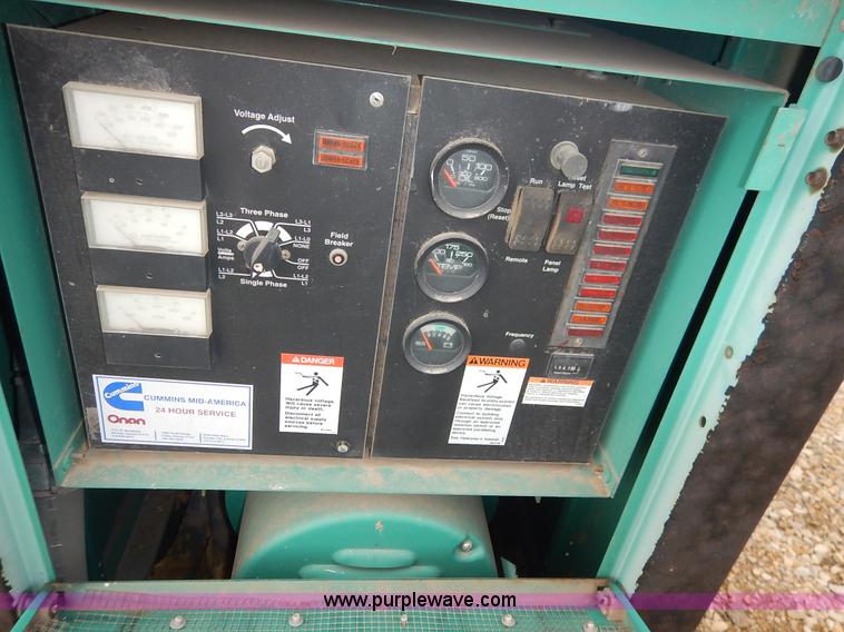 image for item BC9677 Onan generator