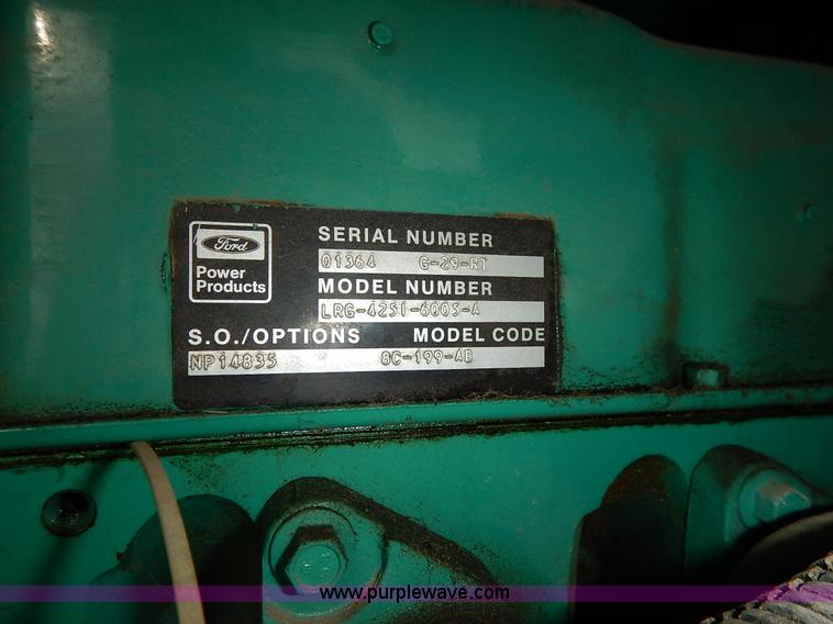 image for item BC9677 Onan generator