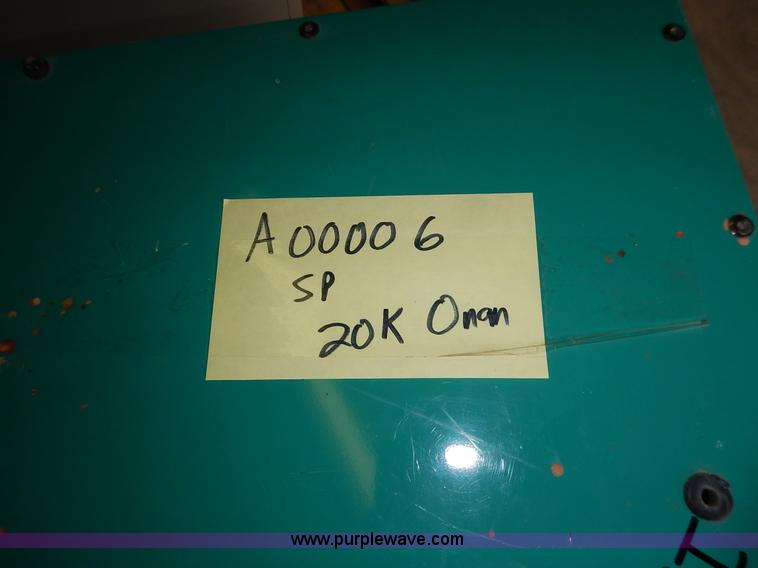 image for item BC9677 Onan generator