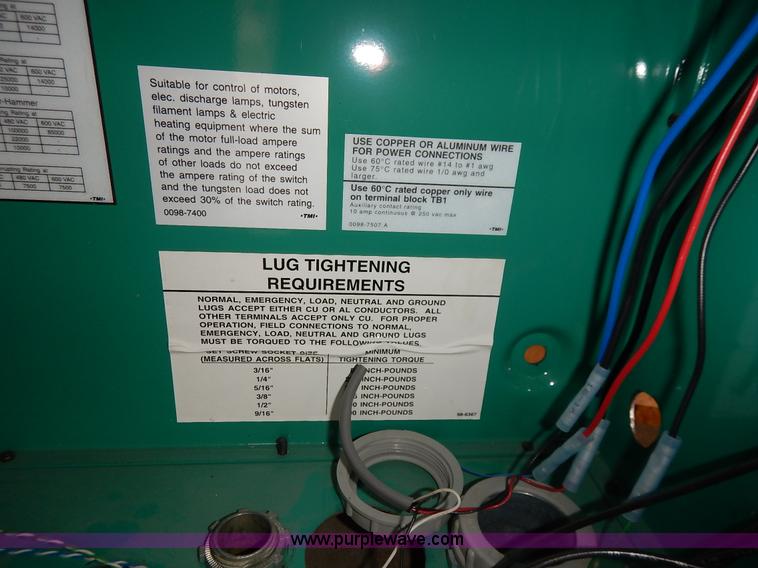 image for item BC9677 Onan generator