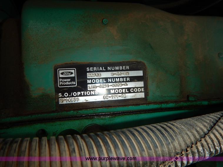 image for item BC9678 Onan generator