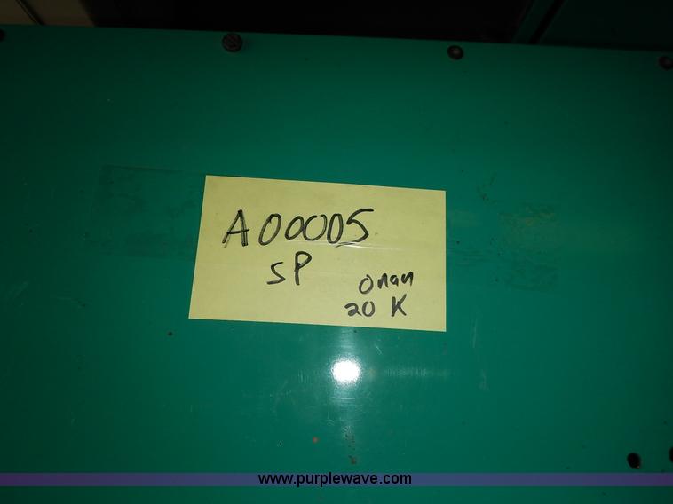 image for item BC9678 Onan generator