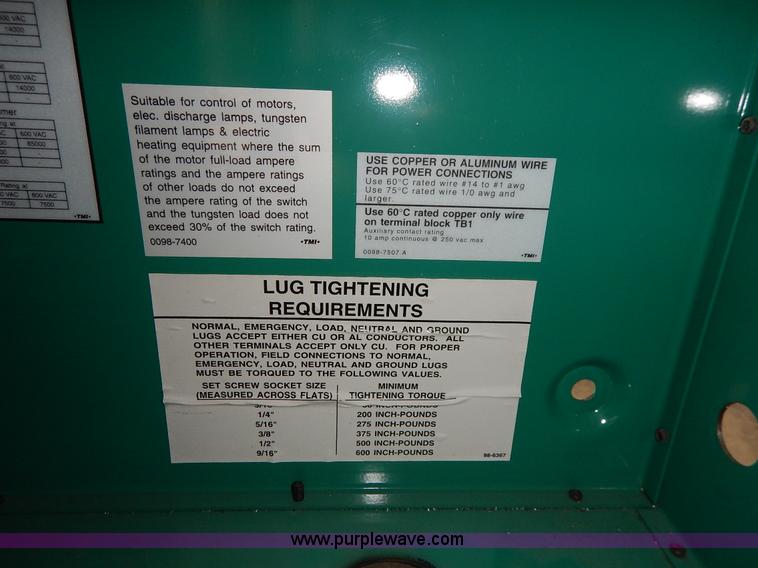 image for item BC9678 Onan generator