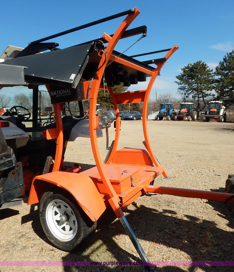 image for item I5002 2013 National arrow board trailer