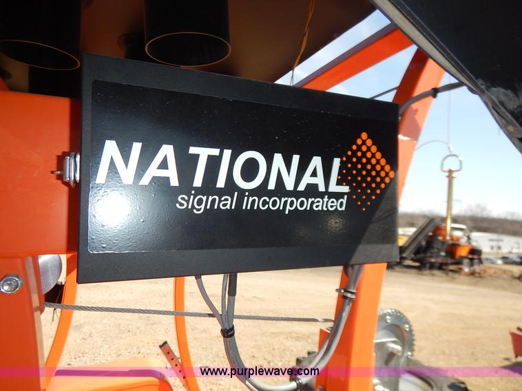 image for item I5002 2013 National arrow board trailer