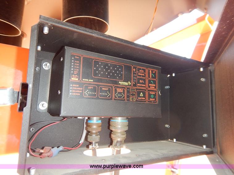 image for item I5002 2013 National arrow board trailer