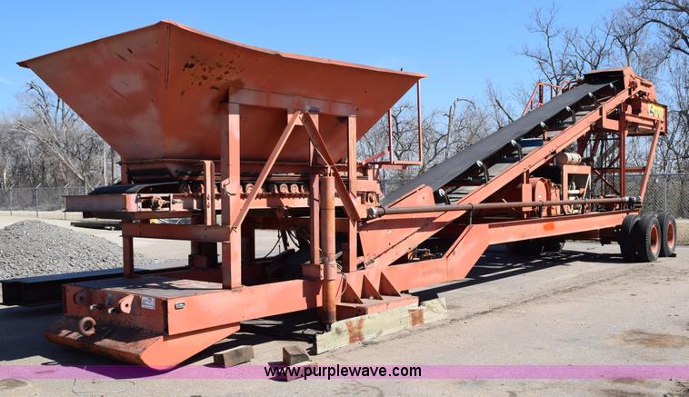 image for item K2333 1991 Peerless 3076-HPP twin shaft pug mill