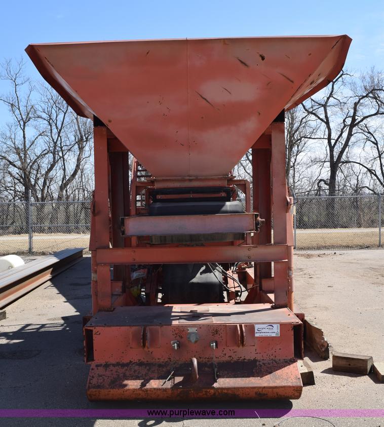 image for item K2333 1991 Peerless 3076-HPP twin shaft pug mill