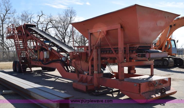 image for item K2333 1991 Peerless 3076-HPP twin shaft pug mill