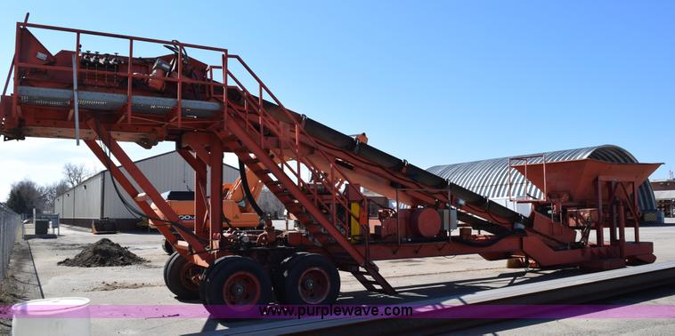 image for item K2333 1991 Peerless 3076-HPP twin shaft pug mill