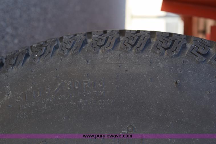 image for item K2334 2001 Lucas light trailer