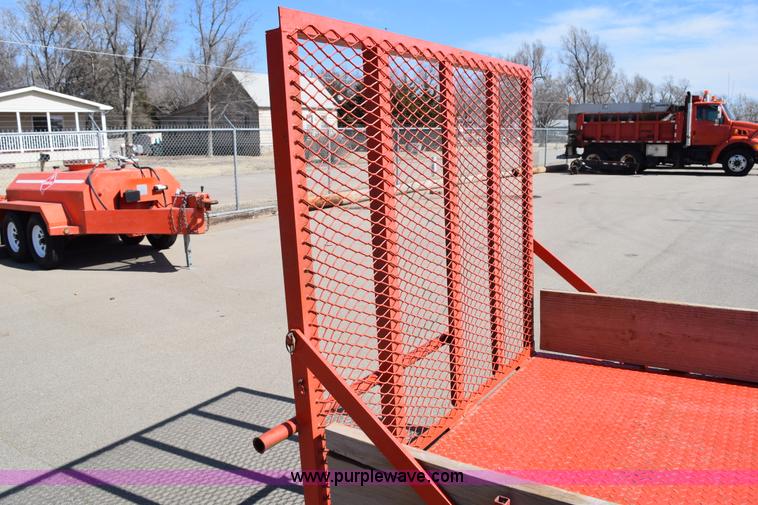 image for item K2340 1994 Eagle utility trailer