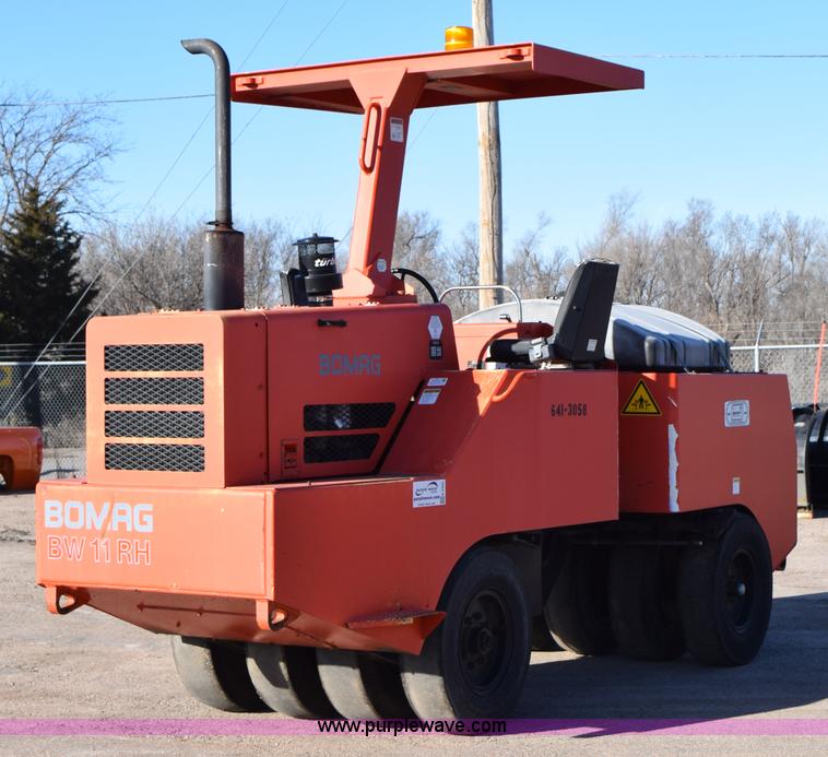 image for item K2343 1997 Bomag BW11RH pneumatic roller