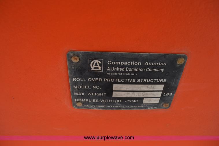 image for item K2343 1997 Bomag BW11RH pneumatic roller