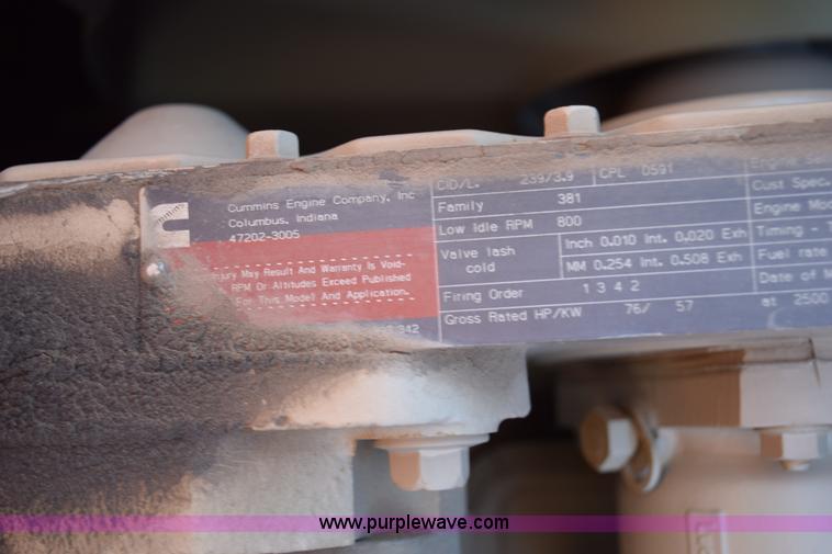 image for item K2343 1997 Bomag BW11RH pneumatic roller