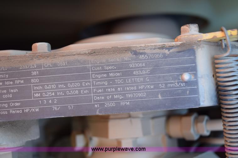 image for item K2343 1997 Bomag BW11RH pneumatic roller