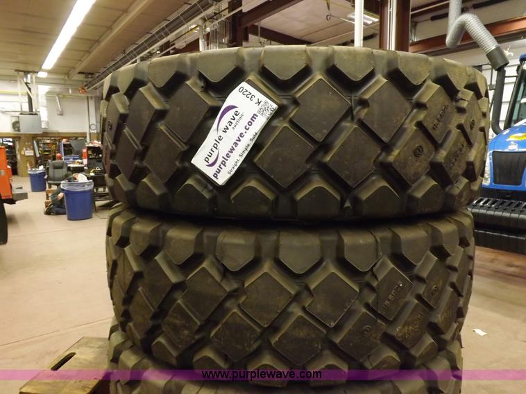image for item K3220 (2) Aeolus AL36 earth mover tires