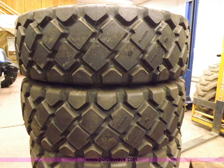 image for item K3220 (2) Aeolus AL36 earth mover tires