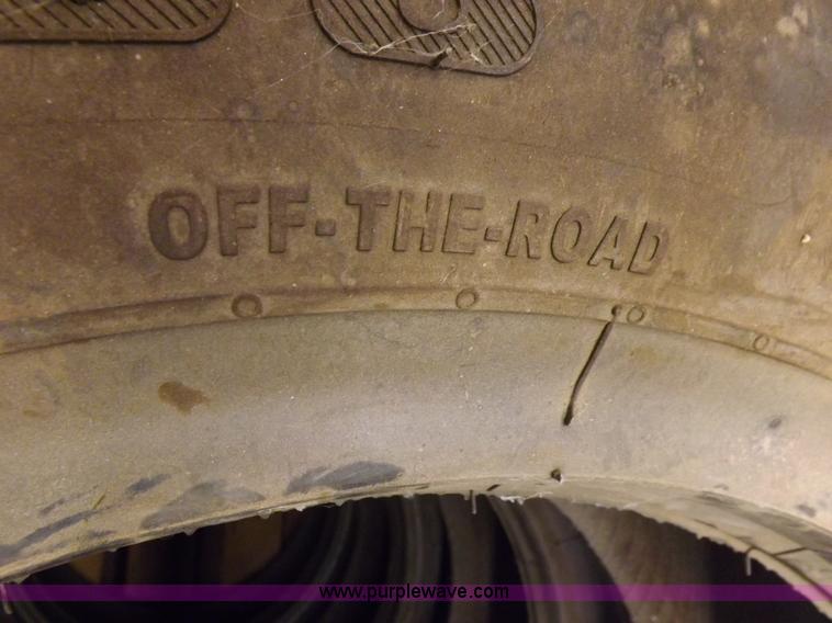 image for item K3220 (2) Aeolus AL36 earth mover tires