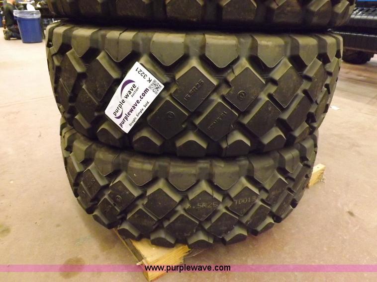 image for item K3221 (2) Aeolus AL36 earth mover tires