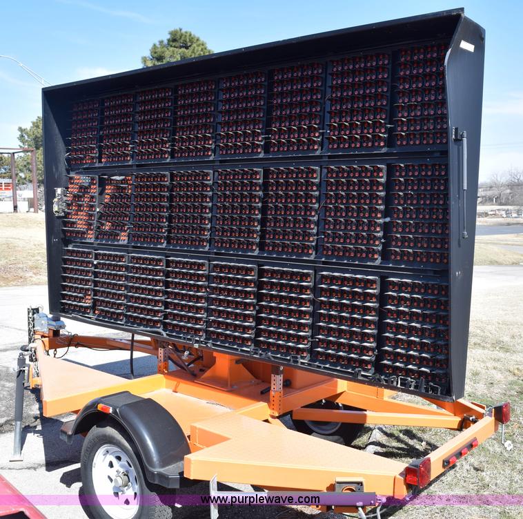 image for item K8784 2011 Ver-Mac message board trailer