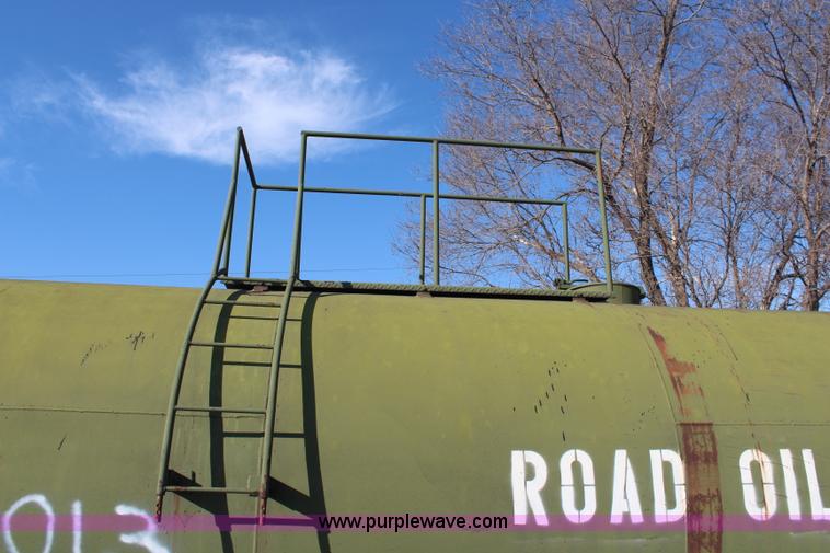 image for item K8811 1963 Wichita Steel overhead asphalt tank