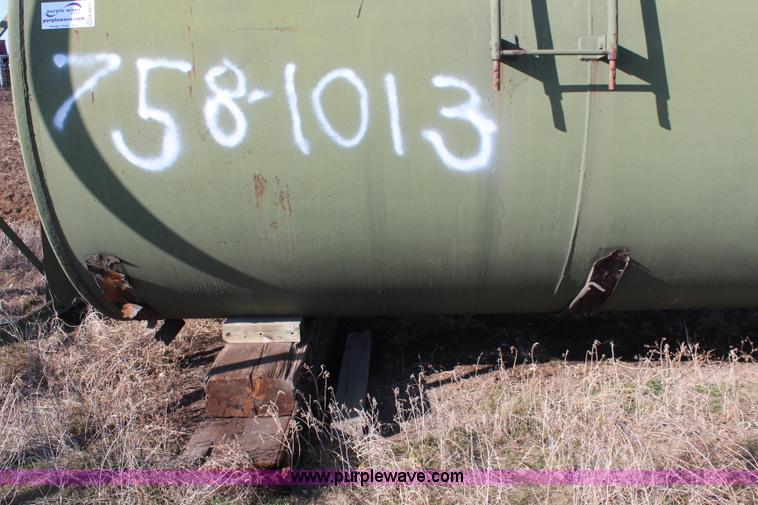 image for item K8811 1963 Wichita Steel overhead asphalt tank