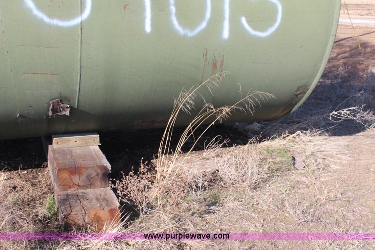 image for item K8811 1963 Wichita Steel overhead asphalt tank