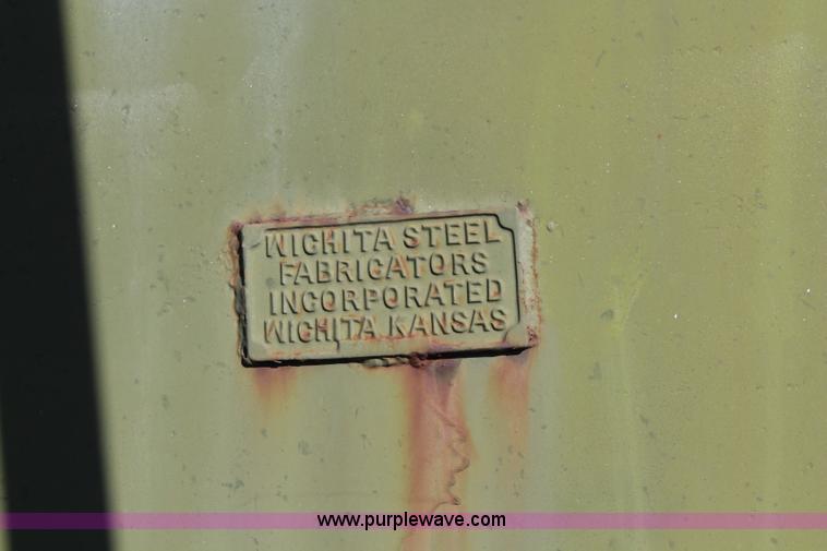 image for item K8811 1963 Wichita Steel overhead asphalt tank