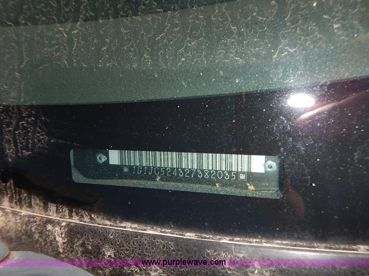 image for item K8829 2002 Chevrolet Cavalier