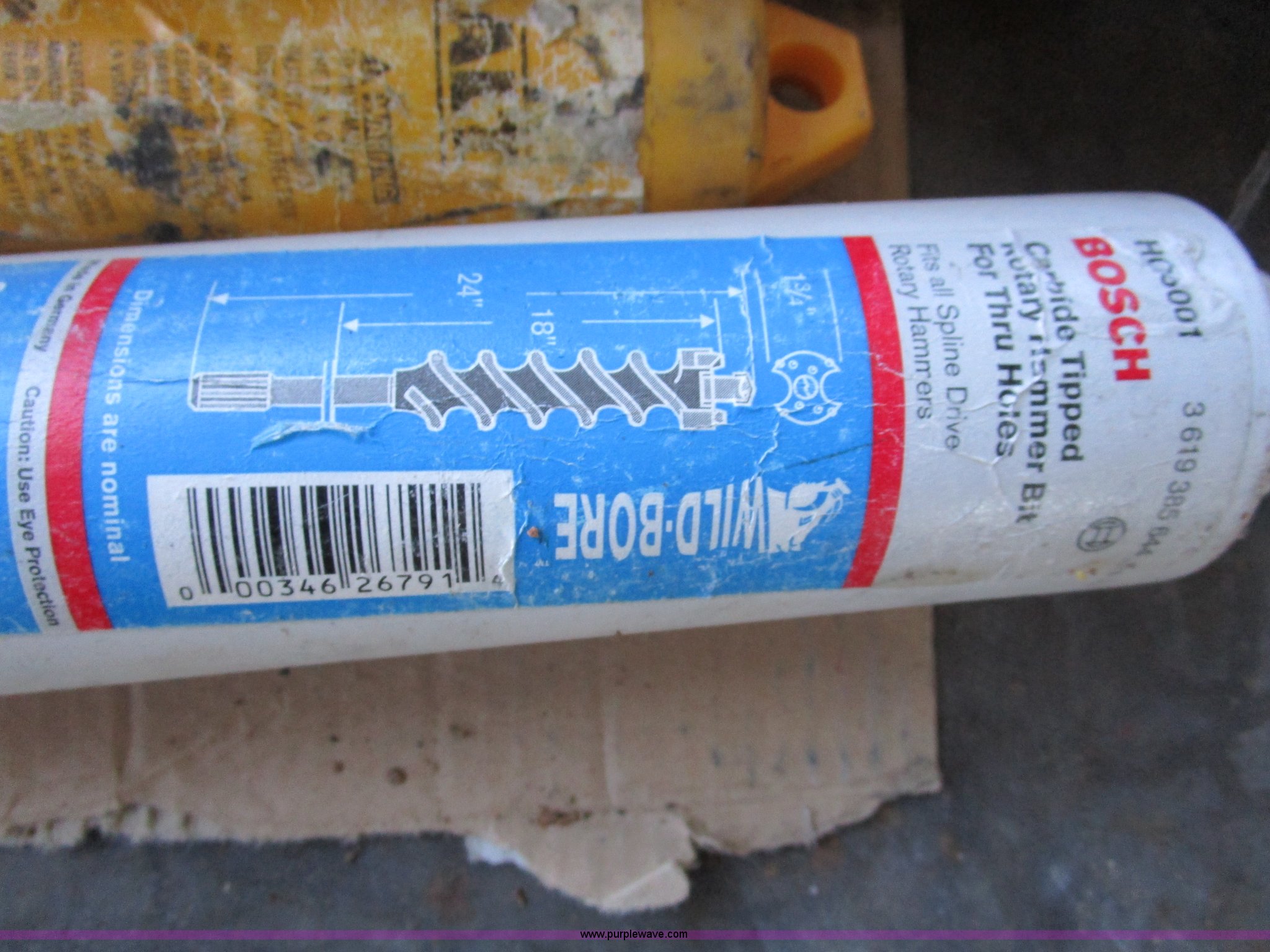 Milwaukee rotary hammer drill in Chanute, KS Item BA9391 sold