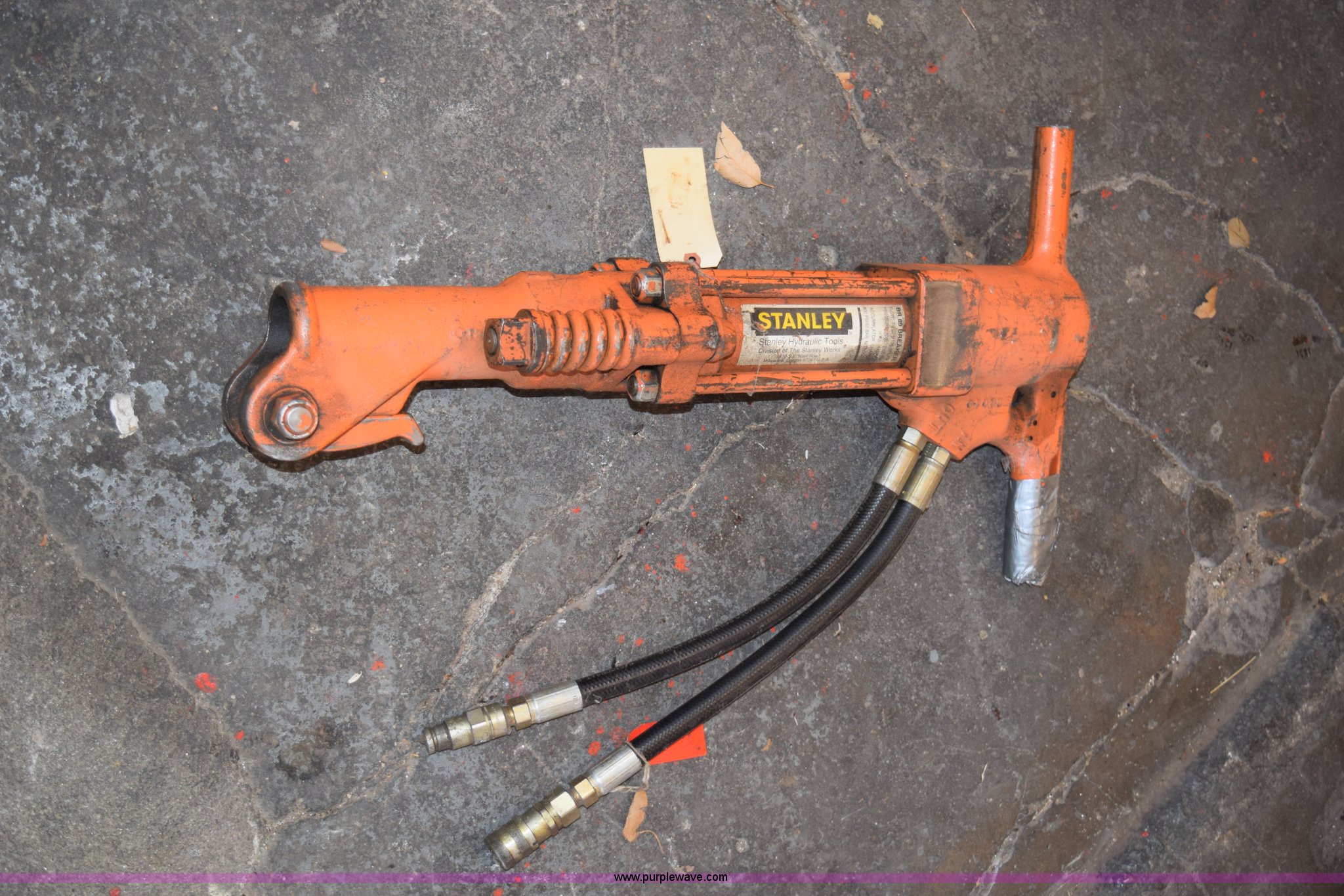 Stanley BR89 jack hammer in Norton, KS Item BA9825 sold Purple Wave