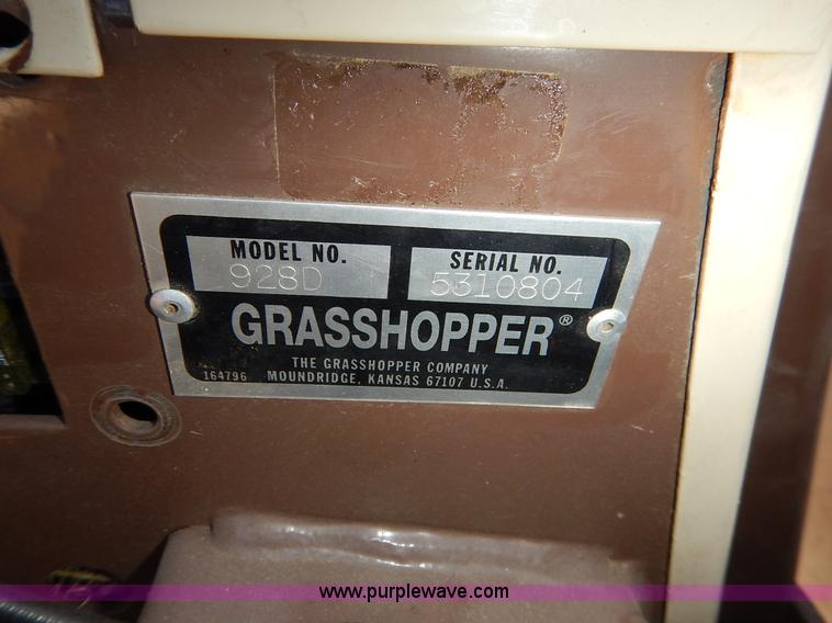 image for item AV9508 Grasshopper 928D ZTR lawn mower