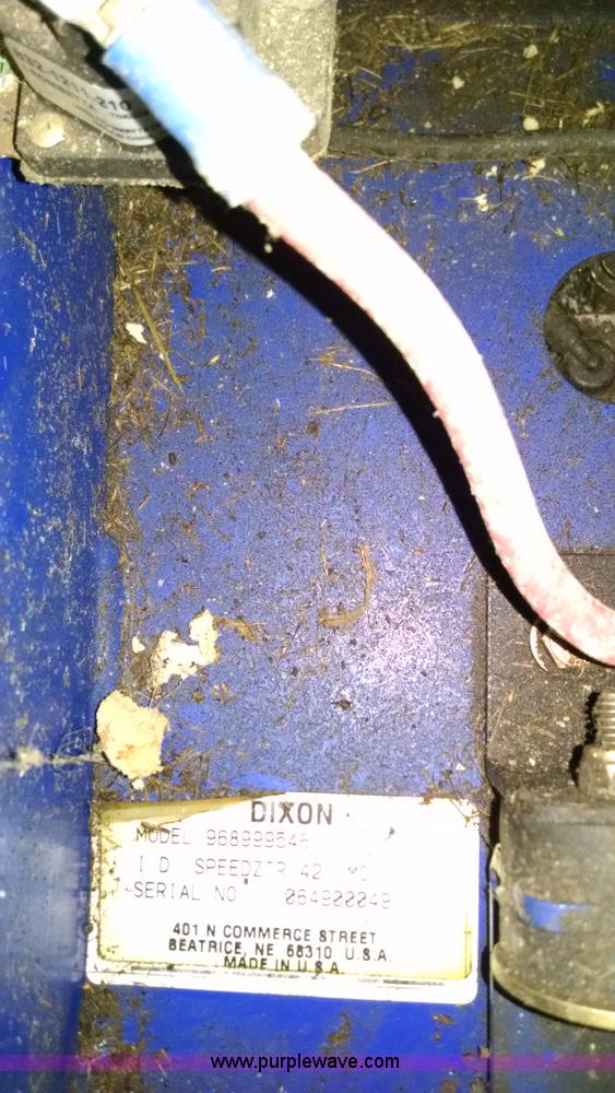 image for item AW9036 Dixon Speed 42 ZTR lawn mower