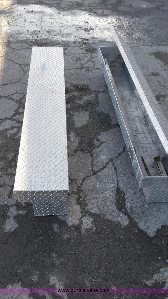 image for item AW9041 (2) 6' side mount aluminum toolboxes