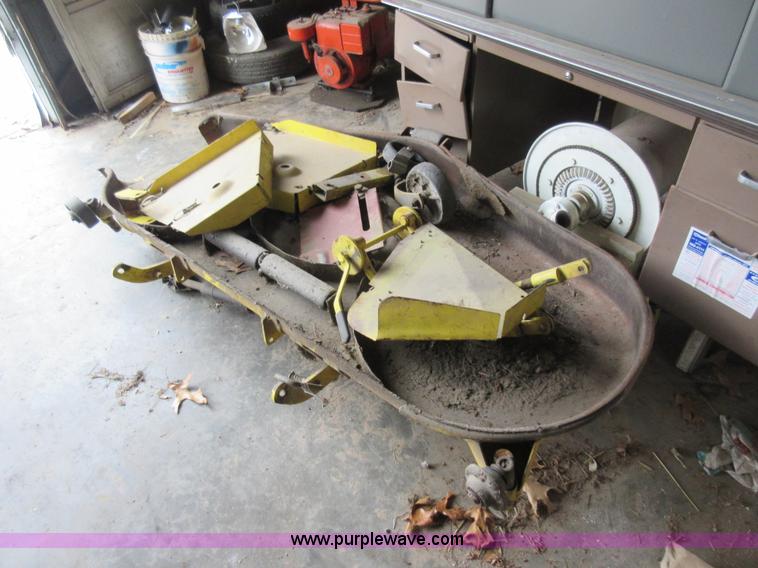 image for item AX9493 John Deere mower deck and parts