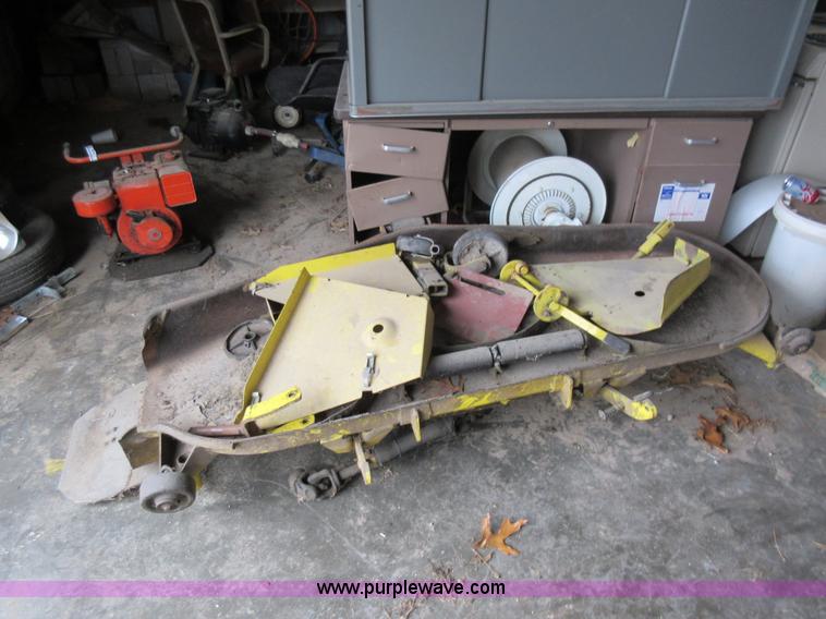 image for item AX9493 John Deere mower deck and parts