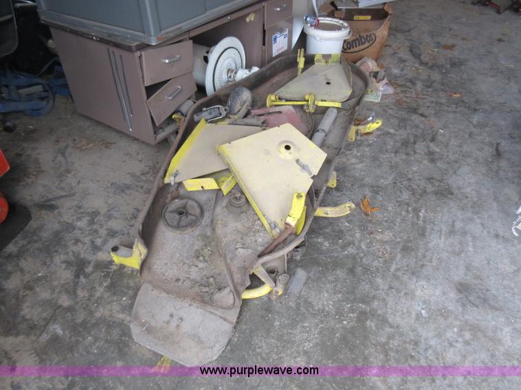 image for item AX9493 John Deere mower deck and parts