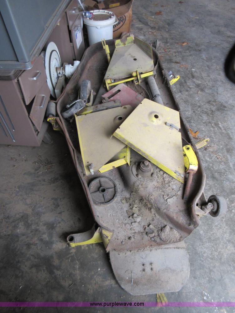 image for item AX9493 John Deere mower deck and parts